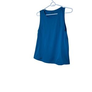 Janji Tank Top Womens Medium Blue Lightweight Quick Dry Athletic Running Workout